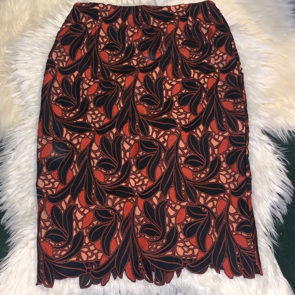 Antonio Melani textured pencil skirt